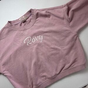 Roxy pink/purple sweatshirt